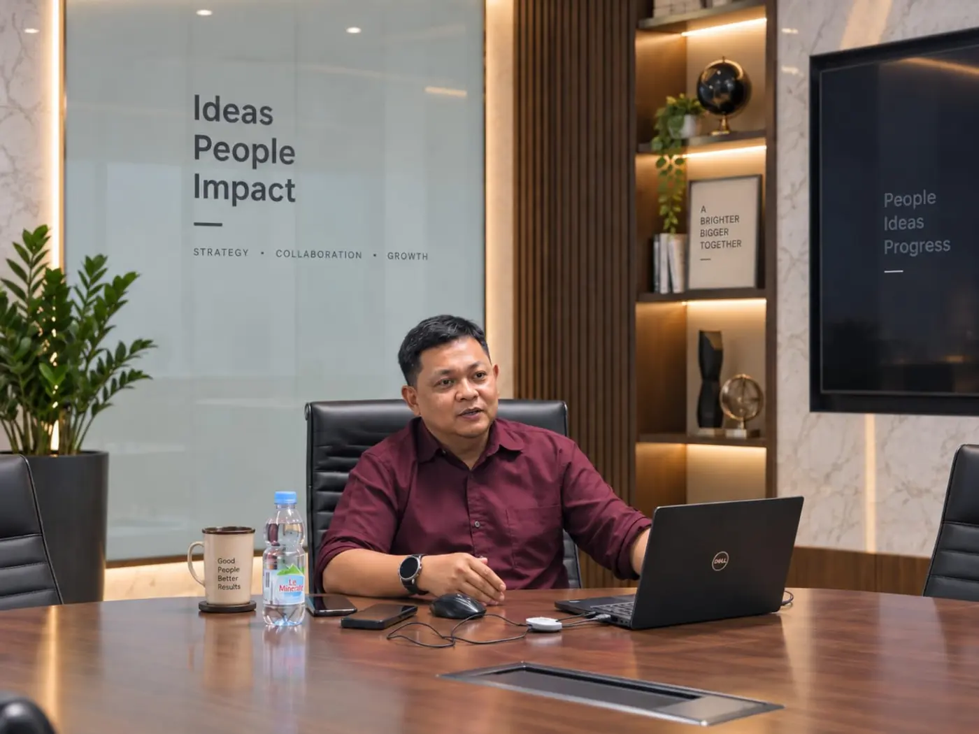 Elco dalam sesi strategic advisory